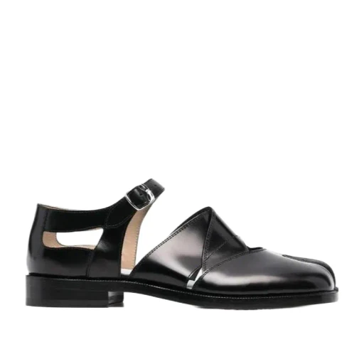 Maison Margiela Tabi Buckled Strap Shoes