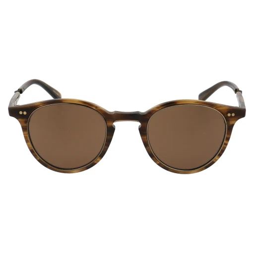 Tortoiseshell Round Frame Sunglasses
