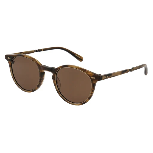 Tortoiseshell Round Frame Sunglasses