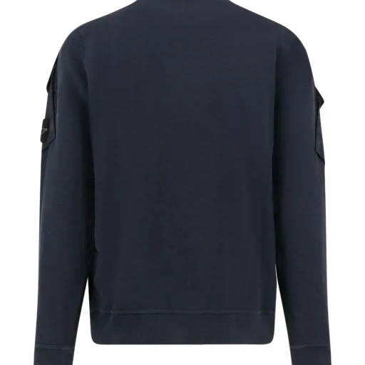 Stone Island Logo Patch Crewneck Sweatshirt