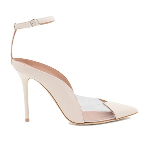 Malone Souliers Malia Pointed Toe Ankle-Strap Pumps