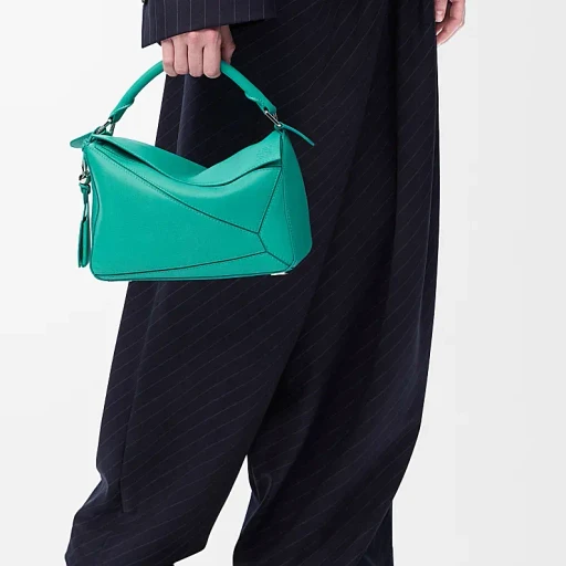 Small Featherlight Puzzle Bag In Nappa Lambskin