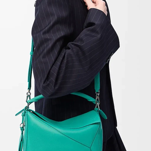 Small Featherlight Puzzle Bag In Nappa Lambskin