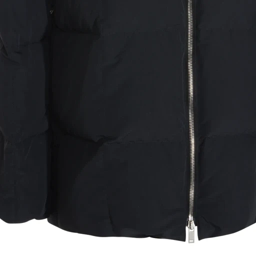 Jil Sander Zip-Up Hooded Down Coat