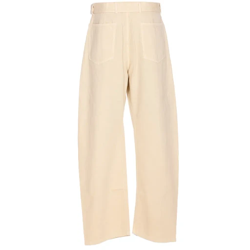 Lemaire Belted Straight-Leg Trousers