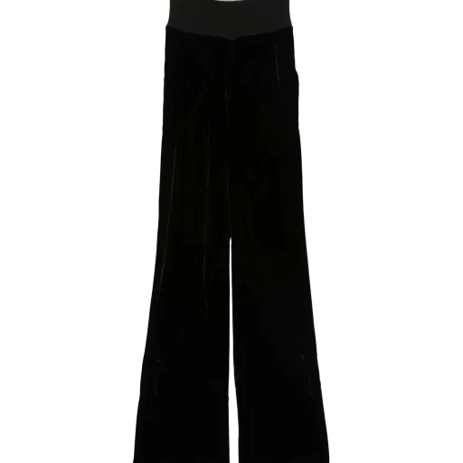 Velvet Panel Trousers