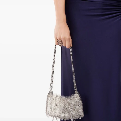 Rabanne 1969 Nano Crystal Resin Shoulder Bag