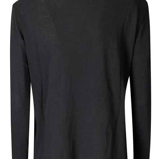 James Perse Crepe Jersey Oversized Long Sleeve Crew T-Shirt