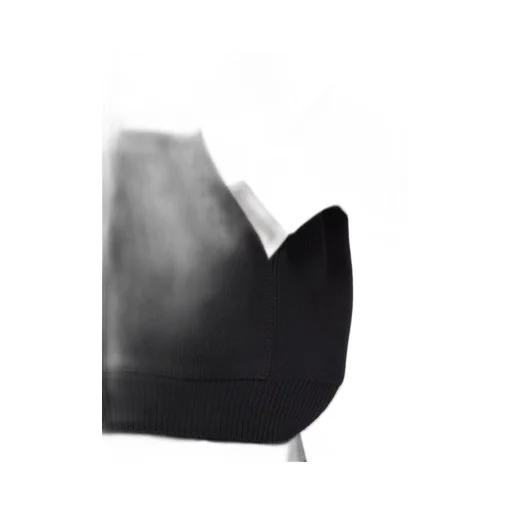 Rick Owens Concordians Runway Gimp Hoodie In Black Wool