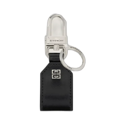4G Keyring In Leather