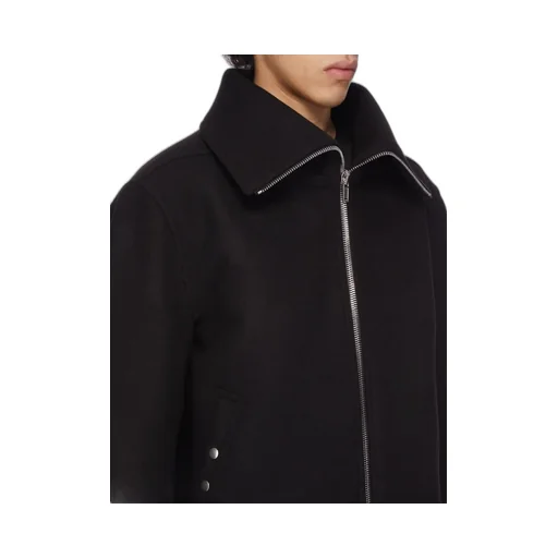 Rick Owens Concordians Runway Blixa Dracucollar In Black Melton