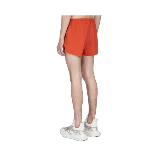Rick Owens Temple Boxer Swimmer In Orange Swim Jersey