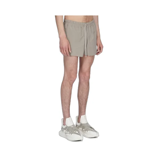 Rick Owens Temple Boxer Swimmer In Taupe Swim Jersey