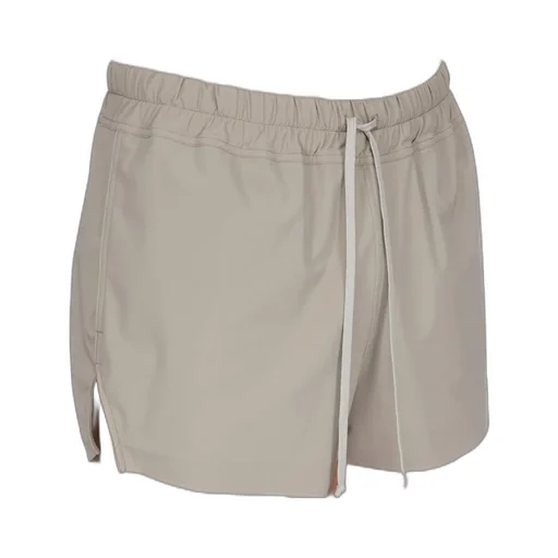 Rick Owens Temple Boxer Swimmer In Taupe Swim Jersey