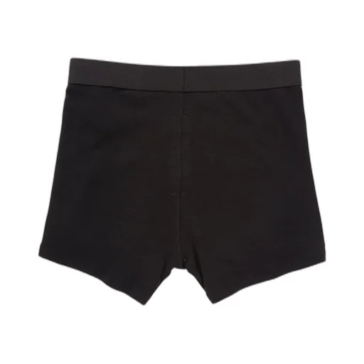 Rick Owens Temple Penta Boxer Brief In Black Cotton Stretch Rib Jersey