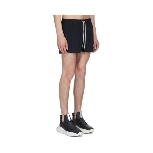 Rick Owens Temple Boxer Swimmer In Black Swim Jersey