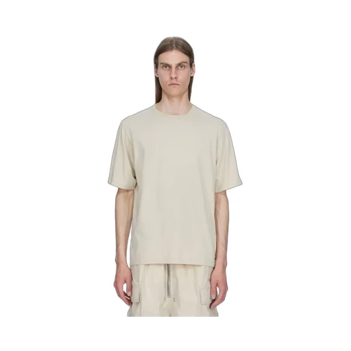 Rick Owens Temple Brad T In Sand Classic Cotton Jersey