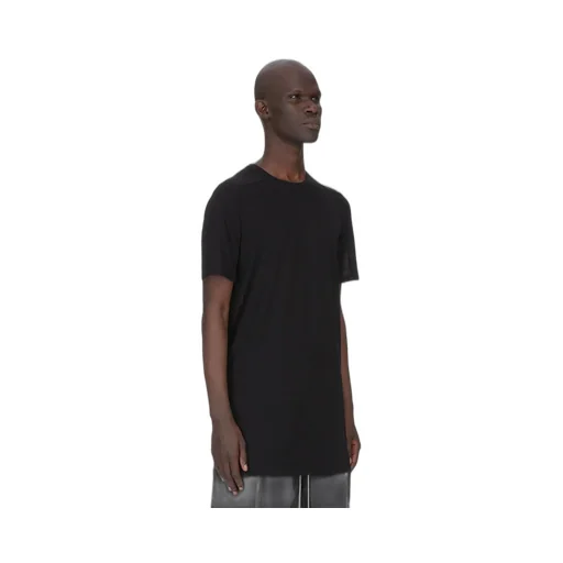 Rick Owens Temple Level T In Black Viscose Silk Jersey