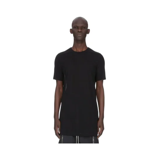 Rick Owens Temple Level T In Black Viscose Silk Jersey