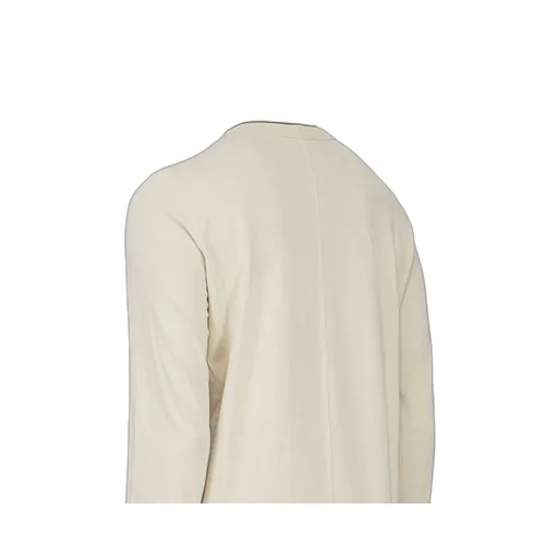 Rick Owens Temple Level Ls T In Sand Classic Cotton Jersey