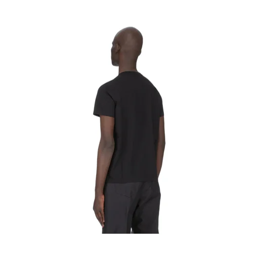 Rick Owens Temple Short Level T In Black Classic Cotton Jersey