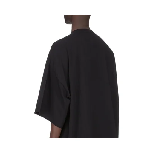 Rick Owens Temple V Tommy T In Black Classic Cotton Jersey