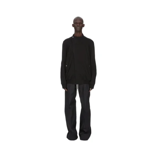 Rick Owens Temple Hollywood Flight In Black Heavy Jersey