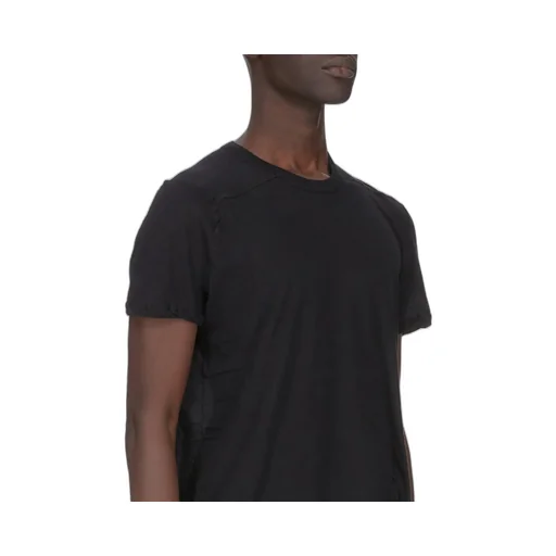 Rick Owens Temple Short Level T In Black Unstable Cotton