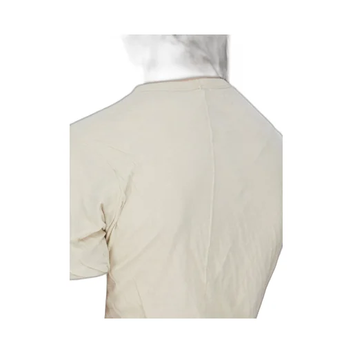 Rick Owens Temple Double Ss T In Sand Unstable Cotton