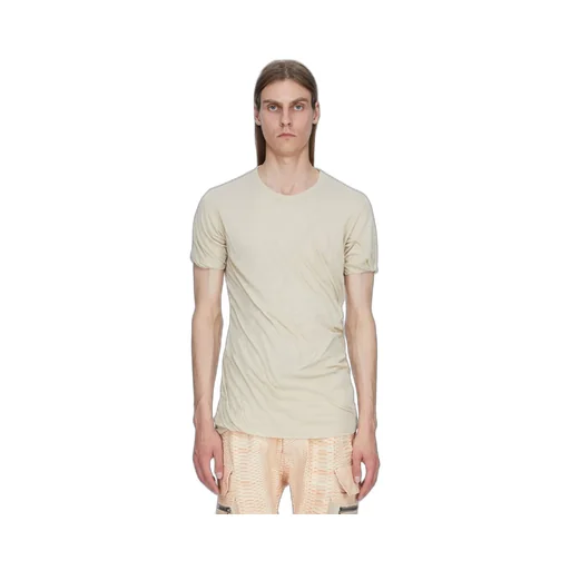 Rick Owens Temple Double Ss T In Sand Unstable Cotton