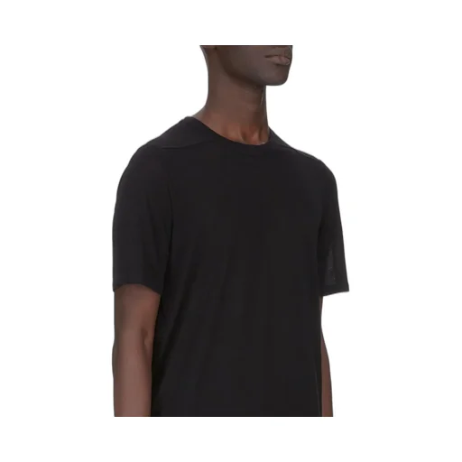 Rick Owens Temple Level T In Black Viscose Silk Jersey