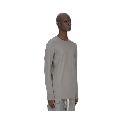 Rick Owens Temple Level Ls T In Euca Classic Cotton Jersey