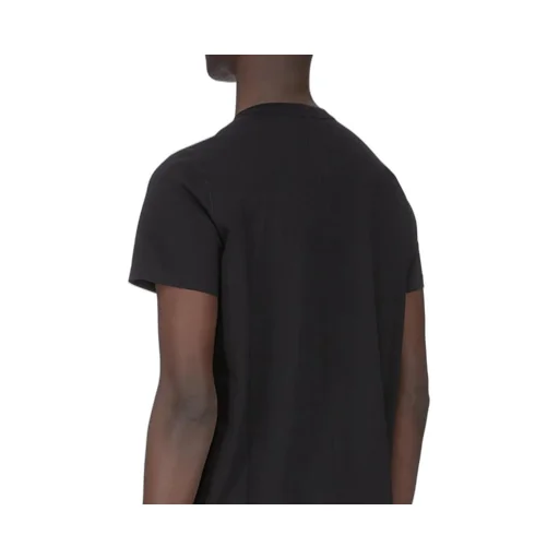 Rick Owens Temple Short Level T In Black Classic Cotton Jersey
