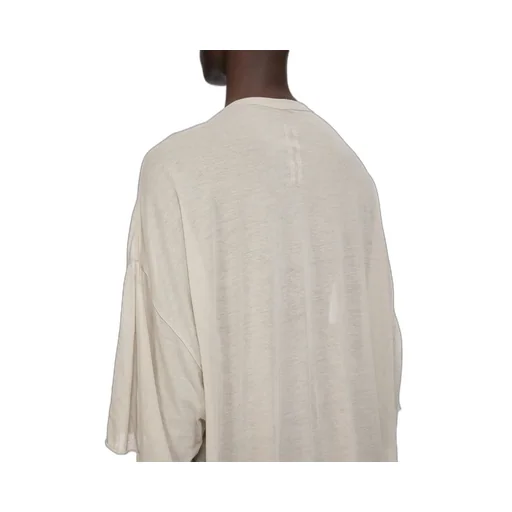 Rick Owens Temple V Tommy T In Pearl Unstable Cotton