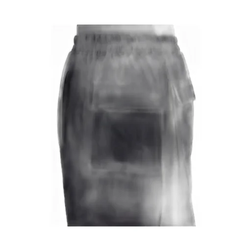Rick Owens Temple Kiltshorts In Black Wool Gauze