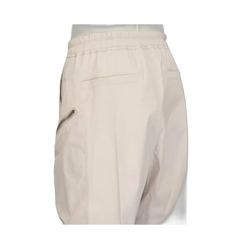Rick Owens Temple Heizer Bela In Pearl Heavy Poplin