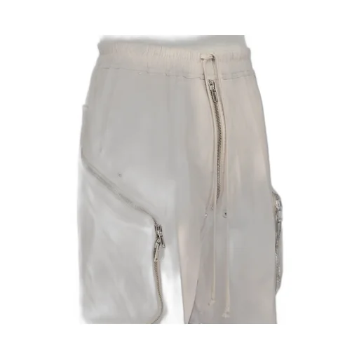 Rick Owens Temple Heizer Bela In Pearl Heavy Poplin