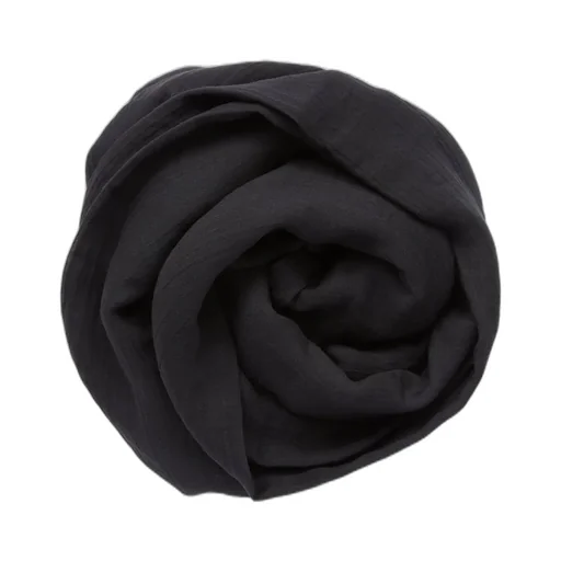 Rick Owens Temple Kika Mega 140X200 In Black Scarf