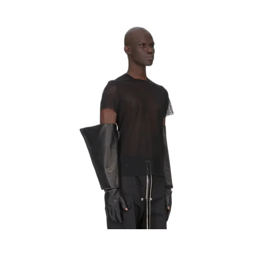Rick Owens Temple Gauntles Gloves In Black Scarf
