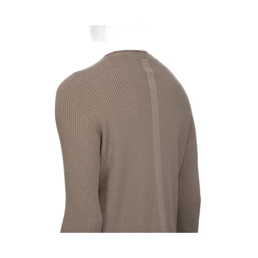 Rick Owens Temple Ribbed Geo In Dust Ribbed Knit
