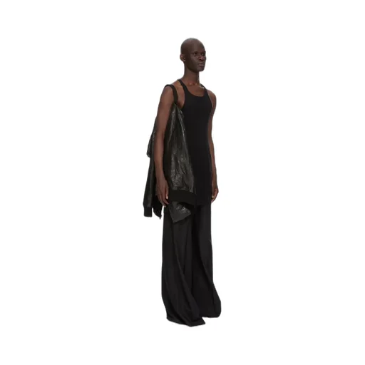 Rick Owens Temple Classic Flight In Black Tumbled Lamb