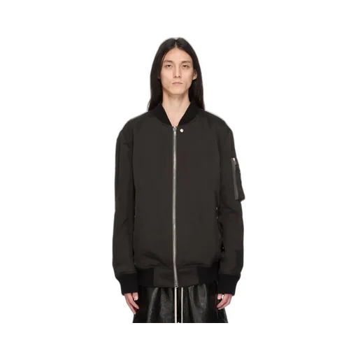 Rick Owens Temple Classic Flight In Black Tech Duchesse