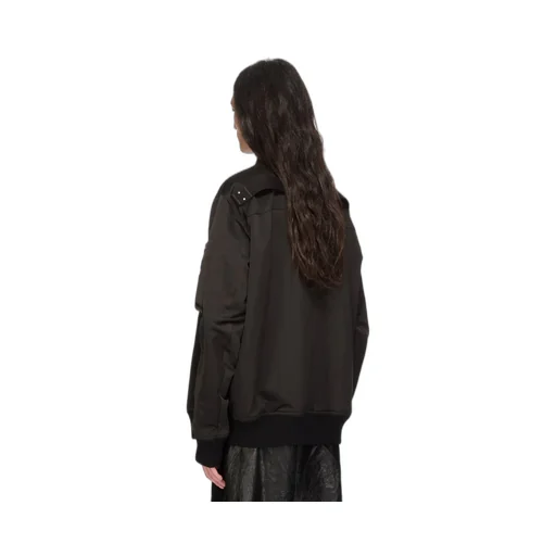 Rick Owens Temple Classic Flight In Black Tech Duchesse