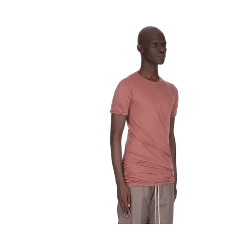 Rick Owens Concordians Double Ss T In Rosewood Unstable Cotton