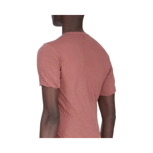 Rick Owens Concordians Double Ss T In Rosewood Unstable Cotton