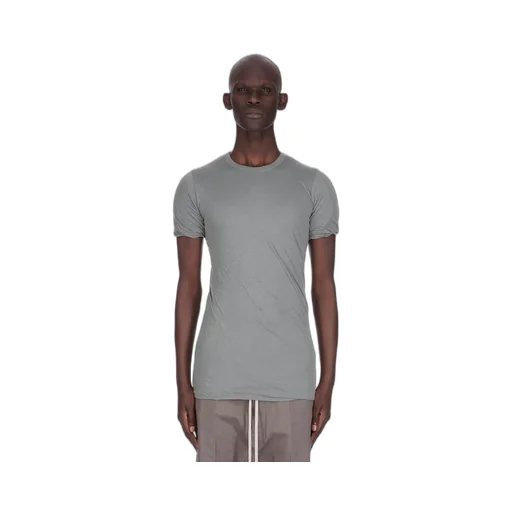 Rick Owens Concordians Double Ss T In Washed Indigo Unstable Cotton