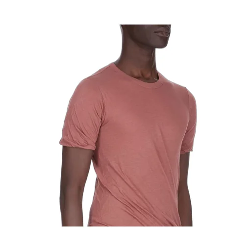 Rick Owens Concordians Double Ss T In Rosewood Unstable Cotton