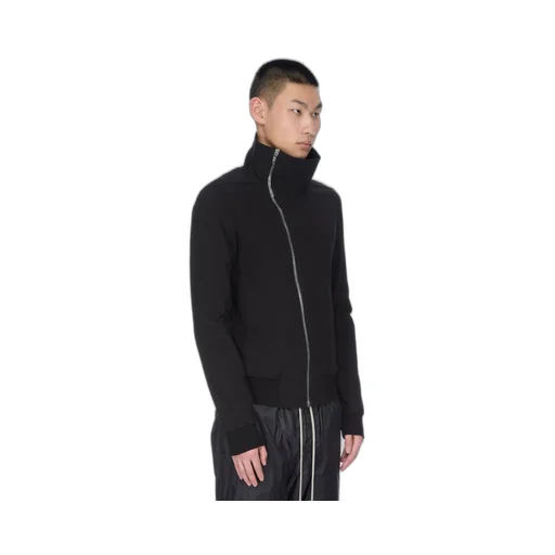 Rick Owens Concordians Bauhaus Jogger In Black Heavy Jersey