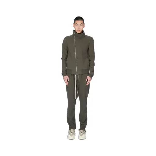 Rick Owens Concordians Bauhaus Jogger In Bosco Compact Terry Jersey