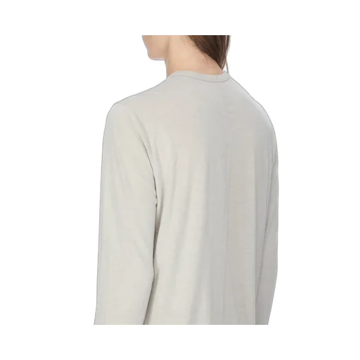 Rick Owens Concordians Level Ls T In Pearl Rainino Jersey